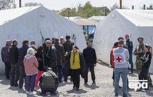 По данным Андрющенко, людей с "Азовстали" вывезли в фильтрационный лагерь в Безыменном