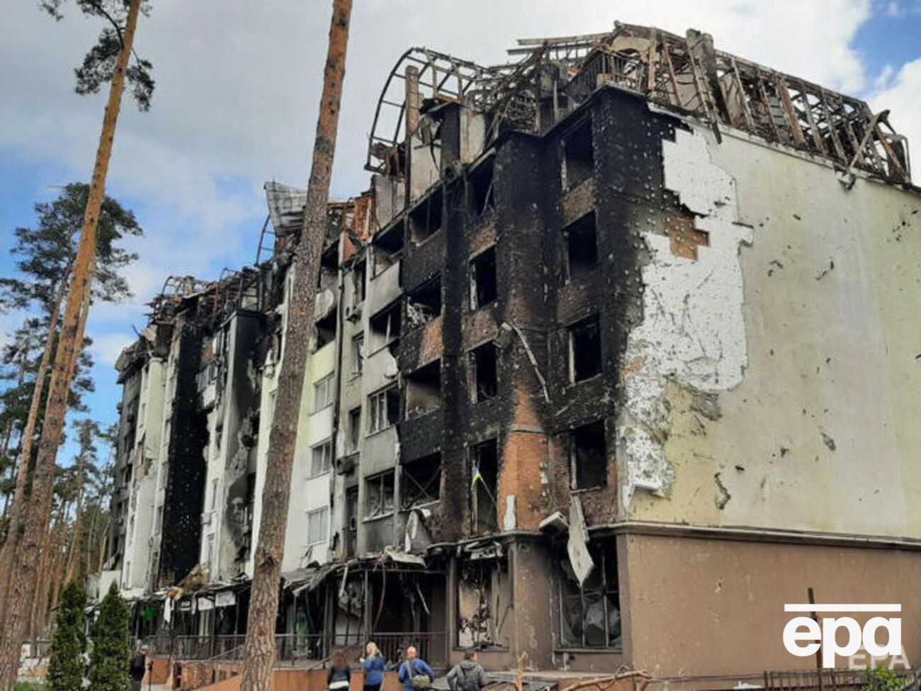 Ирпень освободили в конце марта