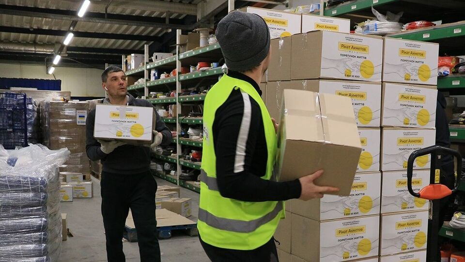 Всего продуктовые наборы от Фонда получат 200 тыс. украинцев