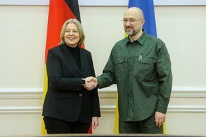 Шмыгаль (справа) обсудил с Бас стратегическое сотрудничество между Украиной и ФРГ