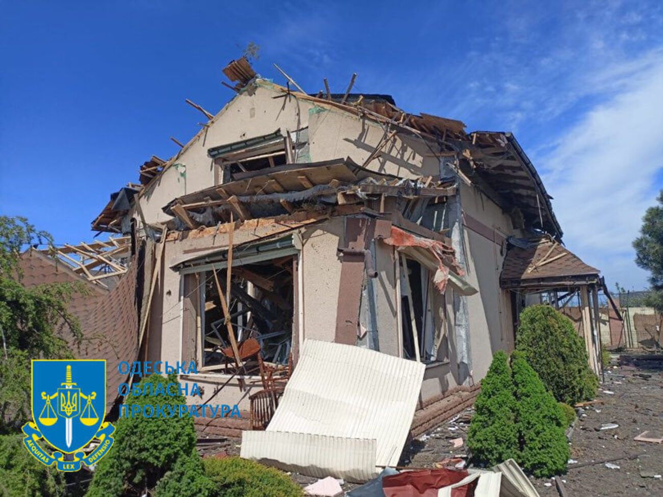 Військових об'єктів у районах, обстріляних російськими ракетами, немає, наголосили у прокуратурі