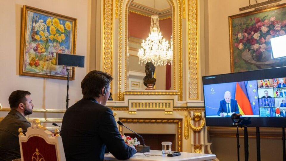 Украина впервые приняла участие во встрече лидеров G7