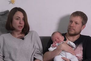 Мальчик родился 16 марта, но не в Киеве, как планировали родители, а в Винницкой области