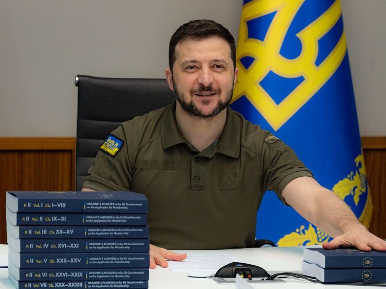 Зеленский провел по видеосвязи встречу с Урсулой фон дер Ляйен