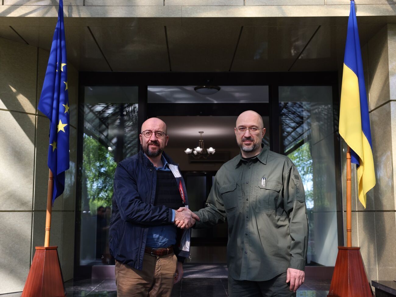 В Одесі Шарль Мішель провів зустріч зі Шмигалем