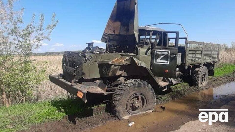 Российская армия потеряла в Украине тысячи единиц техники