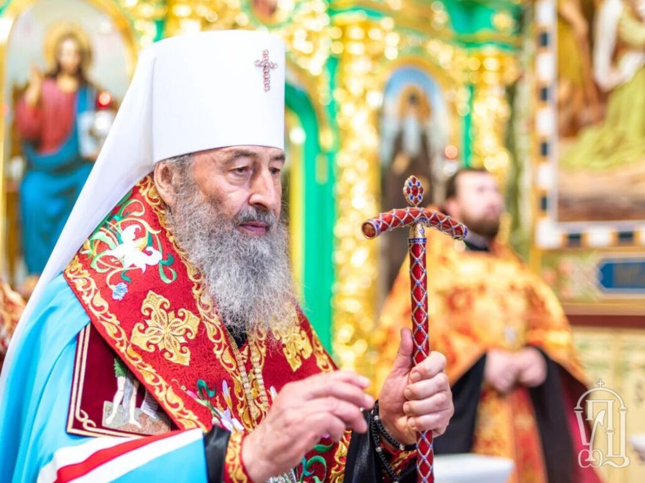 Онуфрий (на фото) обратился к Путину:&nbsp;Мой пастырский долг&nbsp;&ndash; просить вас о предоставлении возможности всем, кто этого желает, покинуть Мариуполь