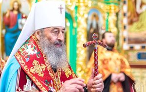 Онуфрий (на фото) обратился к Путину: Мой пастырский долг – просить вас о предоставлении возможности всем, кто этого желает, покинуть Мариуполь
