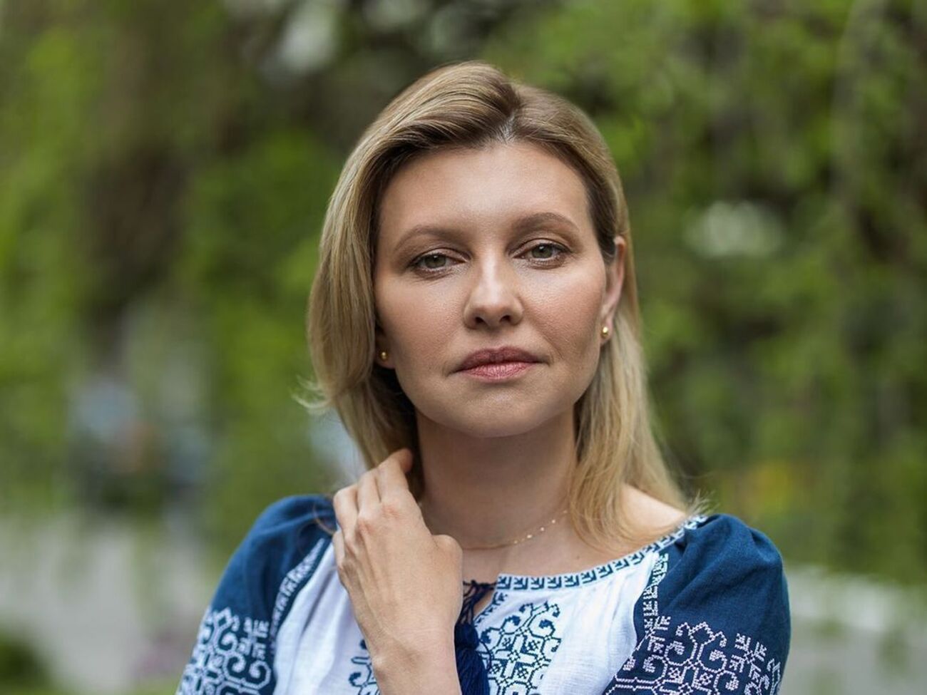 За словами Зеленської, перші два місяці після початку війни вони з чоловіком жили окремо