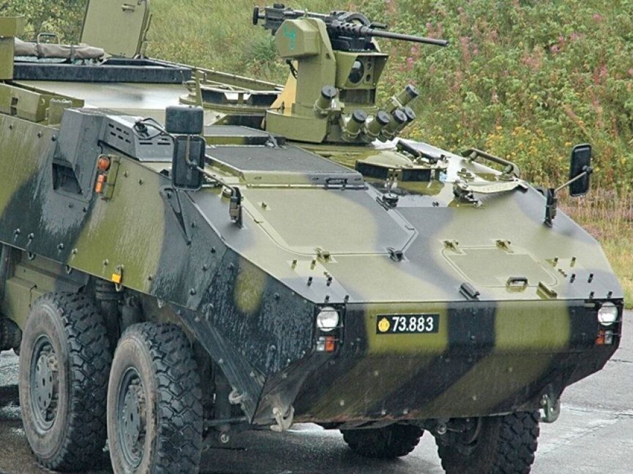 Дания хочет передать Украине около 20 БТР Piranha III в качестве военной помощи, отметили СМИ