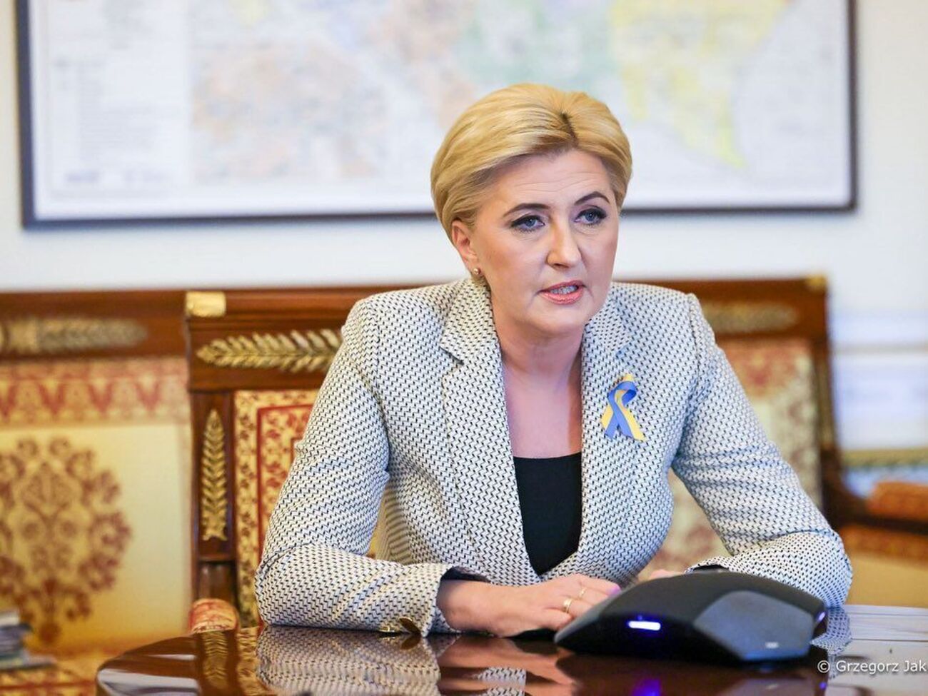 Агата Корнхаузер-Дуда: Мы твердо верим, что эта война быстро закончится
