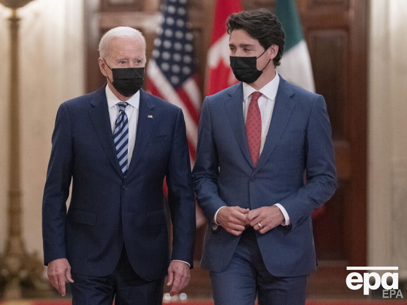Байден і Трюдо зустрілися у Лос-Анджелесі