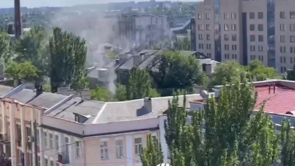 Вибух стався у центрі Донецька