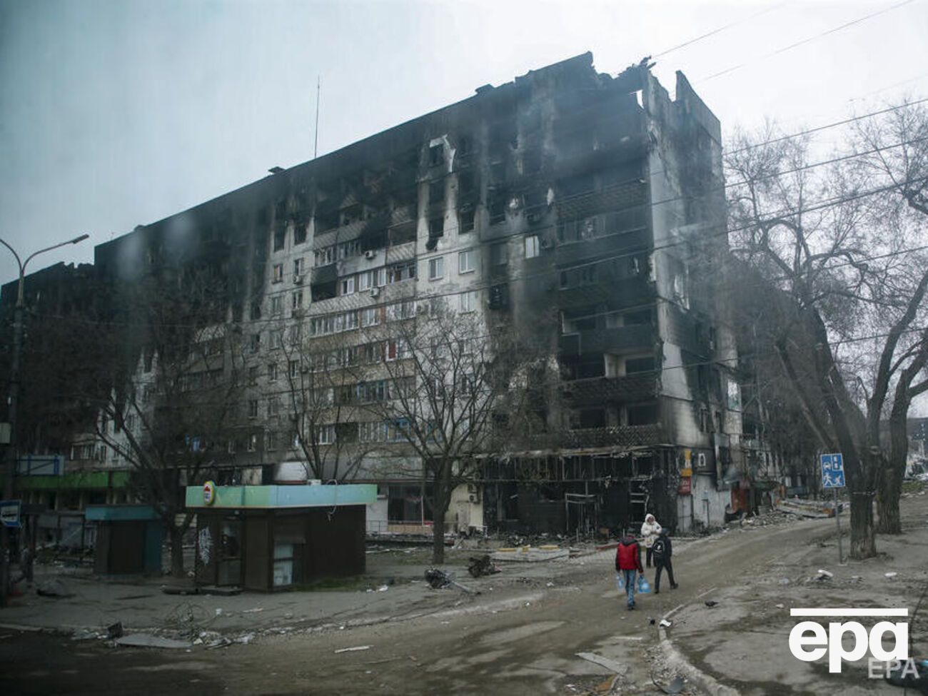 Мариуполь сейчас временно оккупирован россиянами