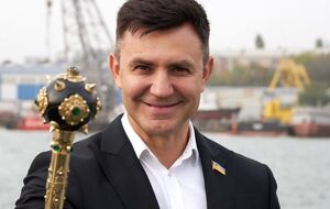 Тищенко: Я передал фонду лимитированную марку "Русский военный корабль… все"