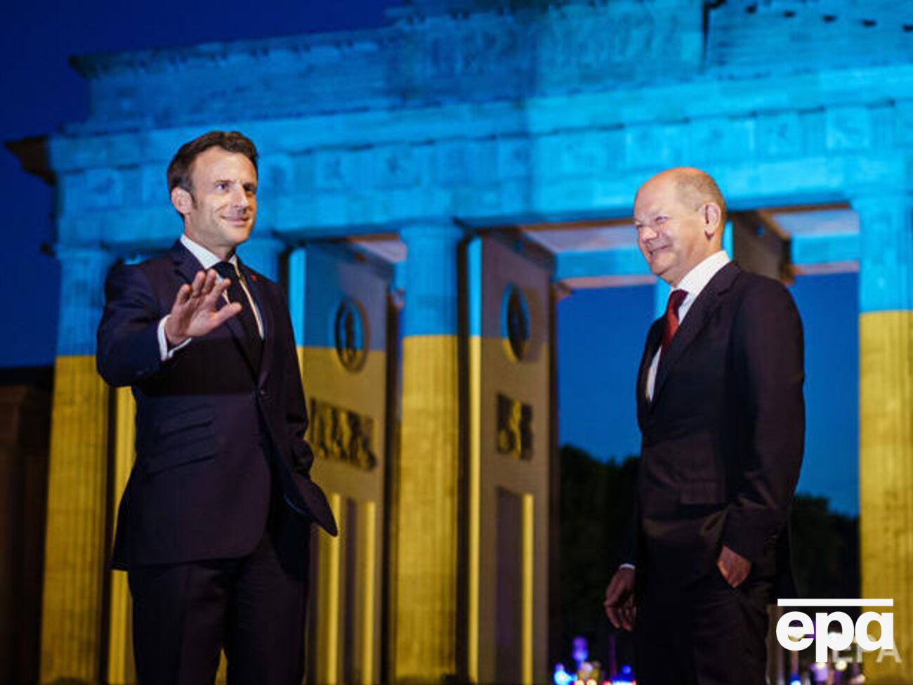 Макрон і Шольц не приїжджали в Україну після початку повномасштабної війни