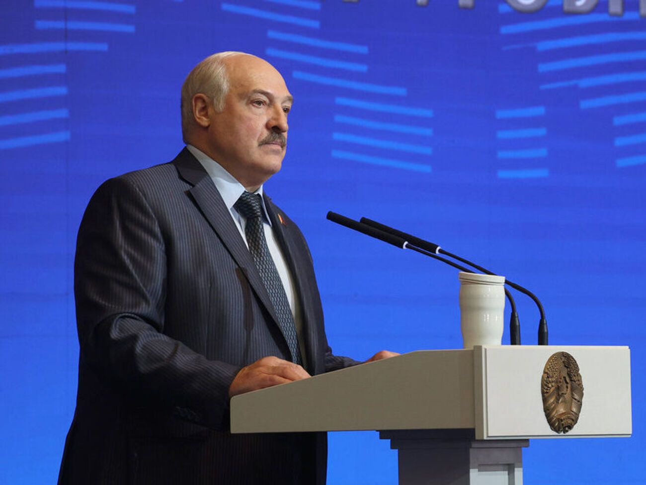 Подоляк: Лукашенко (на фото) звик говорити кліше радянського типу