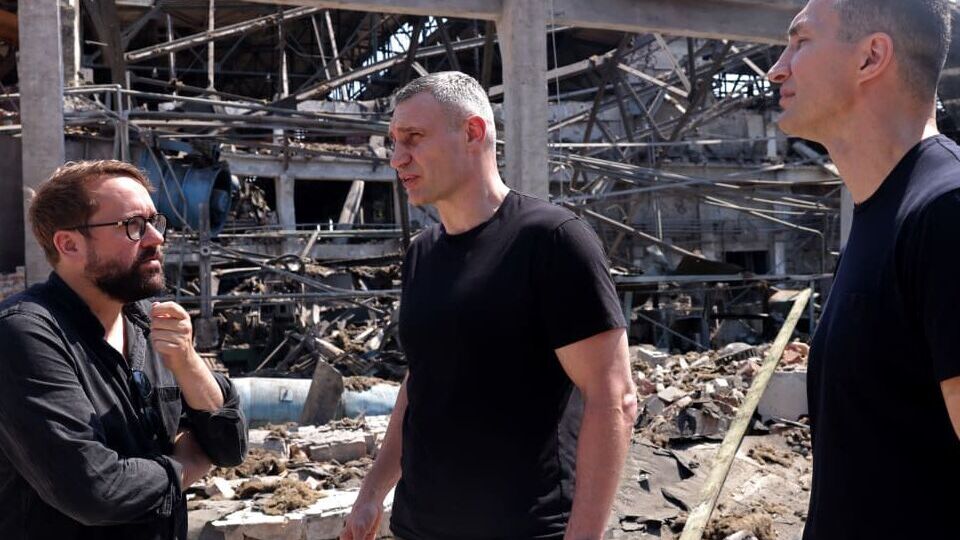 Віталій Кличко (у центрі): Німеччина не має забувати: частина Німеччини була частиною радянської імперії