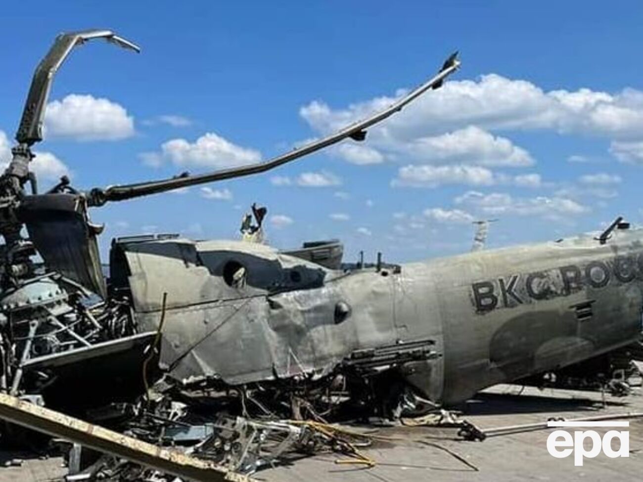 Тип збитого вертольота у ЗСУ не вказали