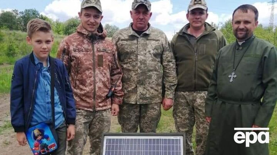 Мальчик собрал $300 на приобретение зарядного устройства для украинских зенитчиков