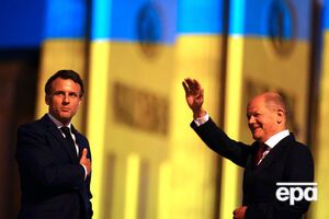 Драґі, Макрон і Шольц (на фото) приїдуть до Києва обговорити заявку України на вступ до ЄС, зазначила Financial Times