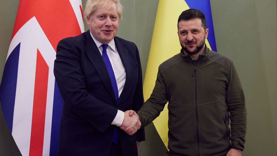 Джонсон і Зеленський обговорили оборонні потреби України та загрози продовольчій безпеці