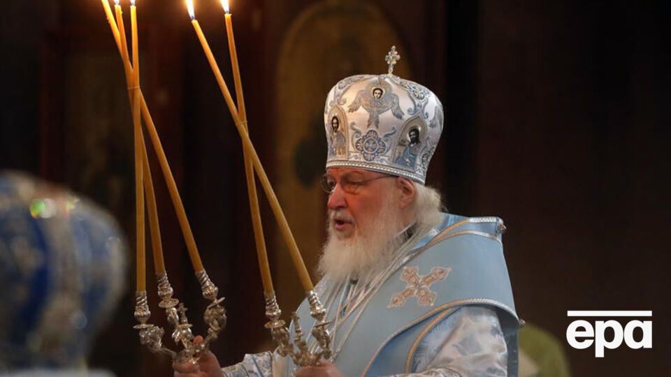 Санкции против патриарха Кирилла ввели "за поддержку и одобрение путинской войны"