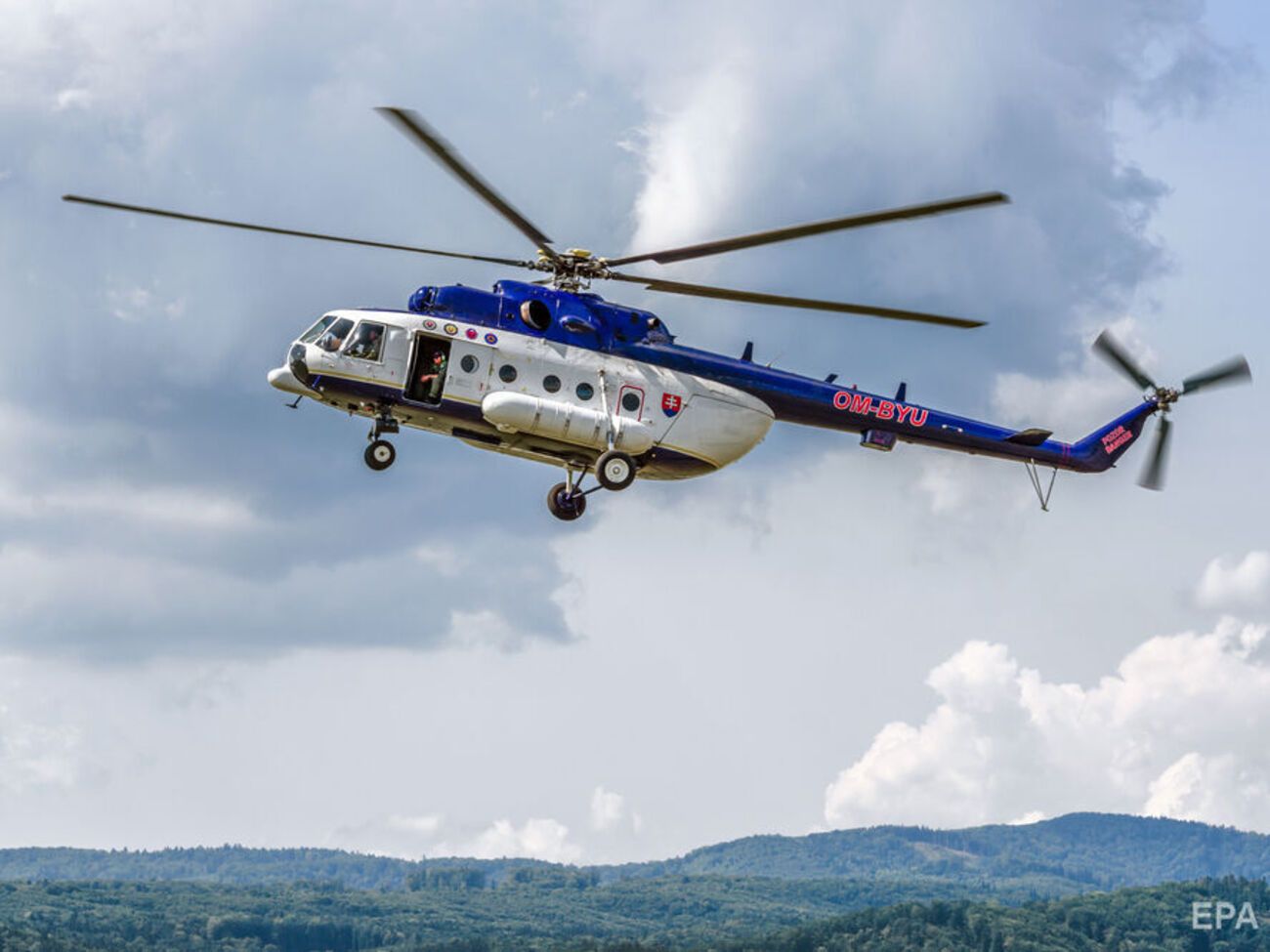 Четыре вертолета Ми-17 и один Ми-2 от Словакии уже на вооружении ВСУ