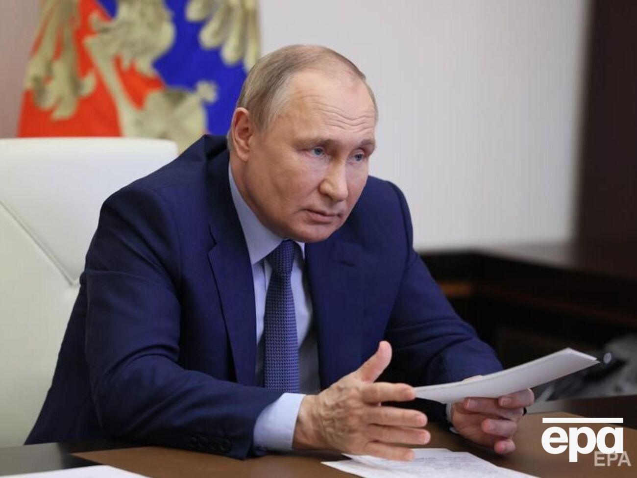 Гудков считает, что Путин (на фото) будет биться за оккупированные территории Украины