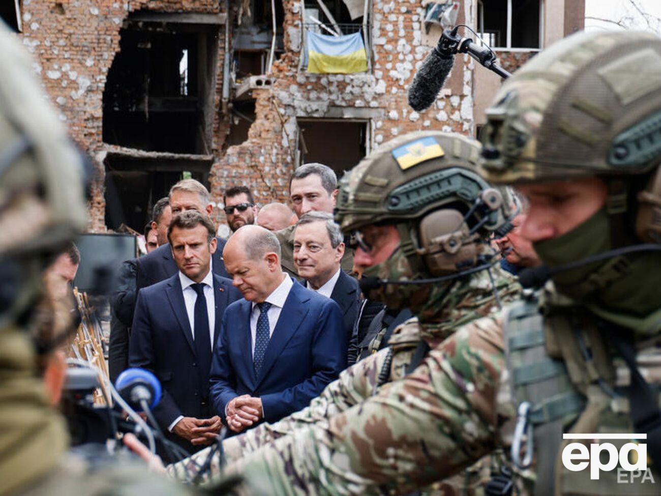 Ірпінь став символом неймовірної російської жорстокості, вважає Олаф Шольц