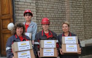 В рамках программы доставляют не только продукты питания, но и медикаменты и расходные материалы