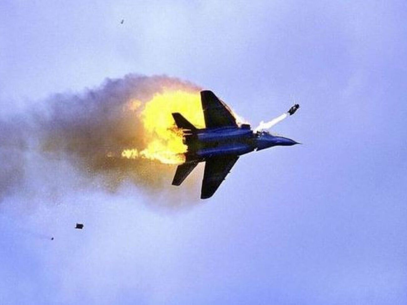 Военные 72-й ОМБр сбили Су-25 российских оккупантов из ПЗРК "Игла" (фото иллюстративное)