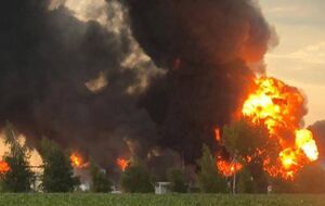 Окупанти зруйнували нафтобазу в Новомосковському районі, зазначив голова Дніпропетровської ОВА