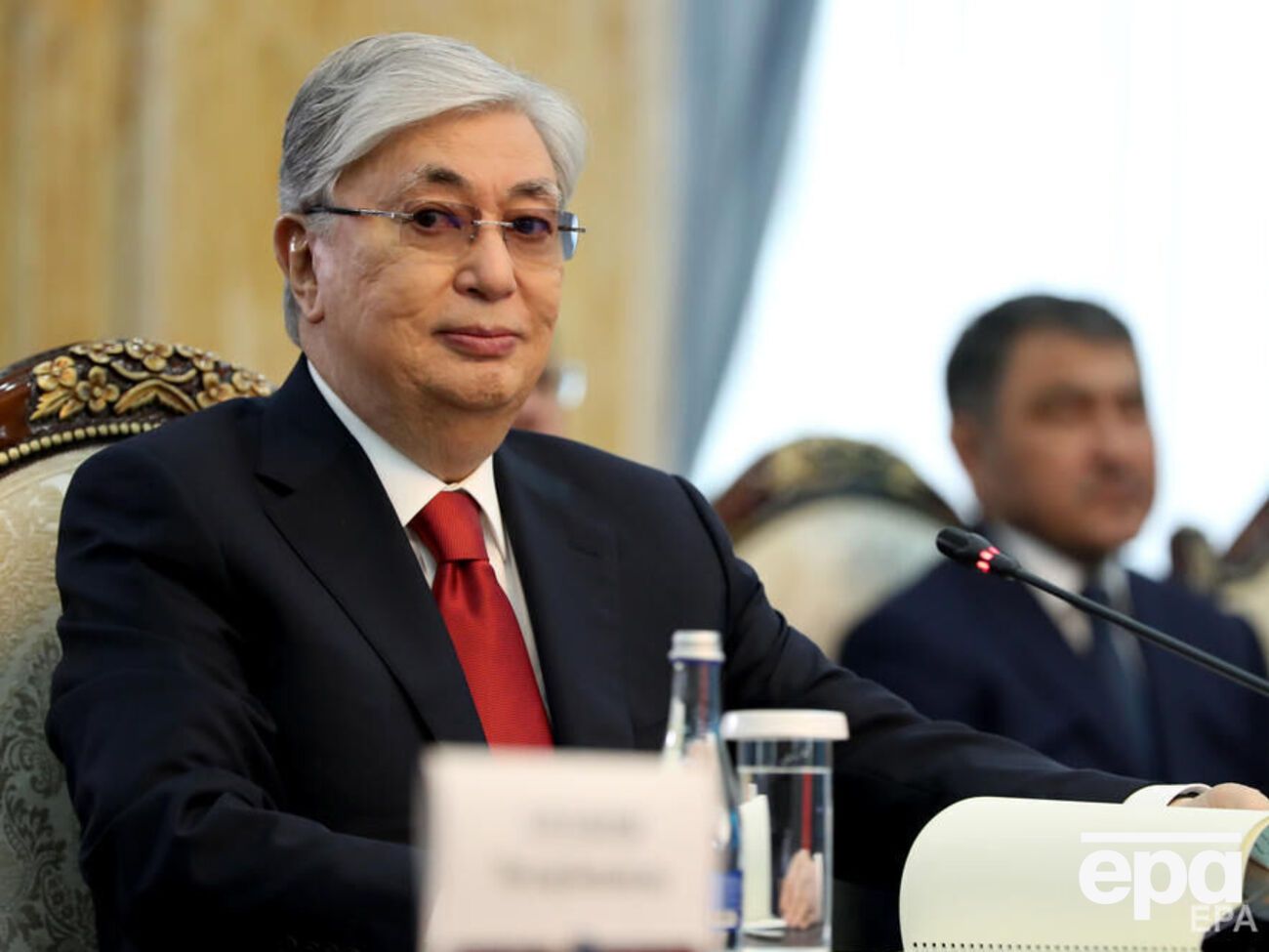 По версии политолога из Казахстана, Токаев (на&nbsp;фото) поблагодарил Россию за оказанную честь