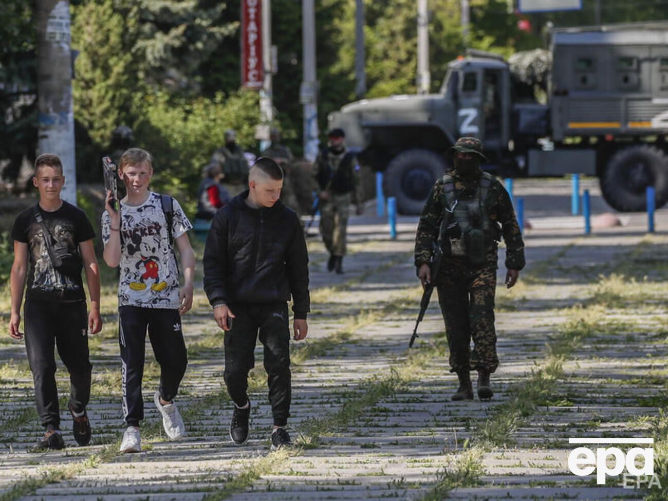 У Генштабі ЗСУ повідомляли, що окупанти роблять "вкиди" про нібито розташування українських військових підрозділів у школах, лікарнях та дитячих садках