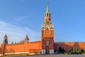 З огляду на відео, його було знято в Олександрівському саду, розташованому вздовж західної кремлівської стіни