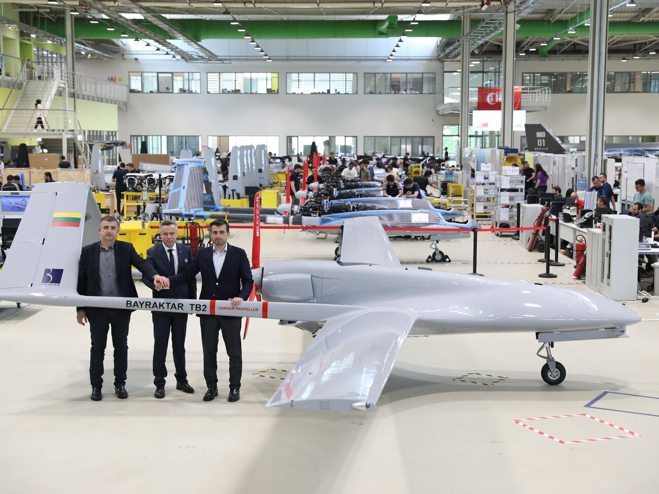 Компанія Baykar зазначила, що безоплатно подарує Литві Bayraktar TB2, а кошти на його придбання попросила передати Україні на гумдопомогу