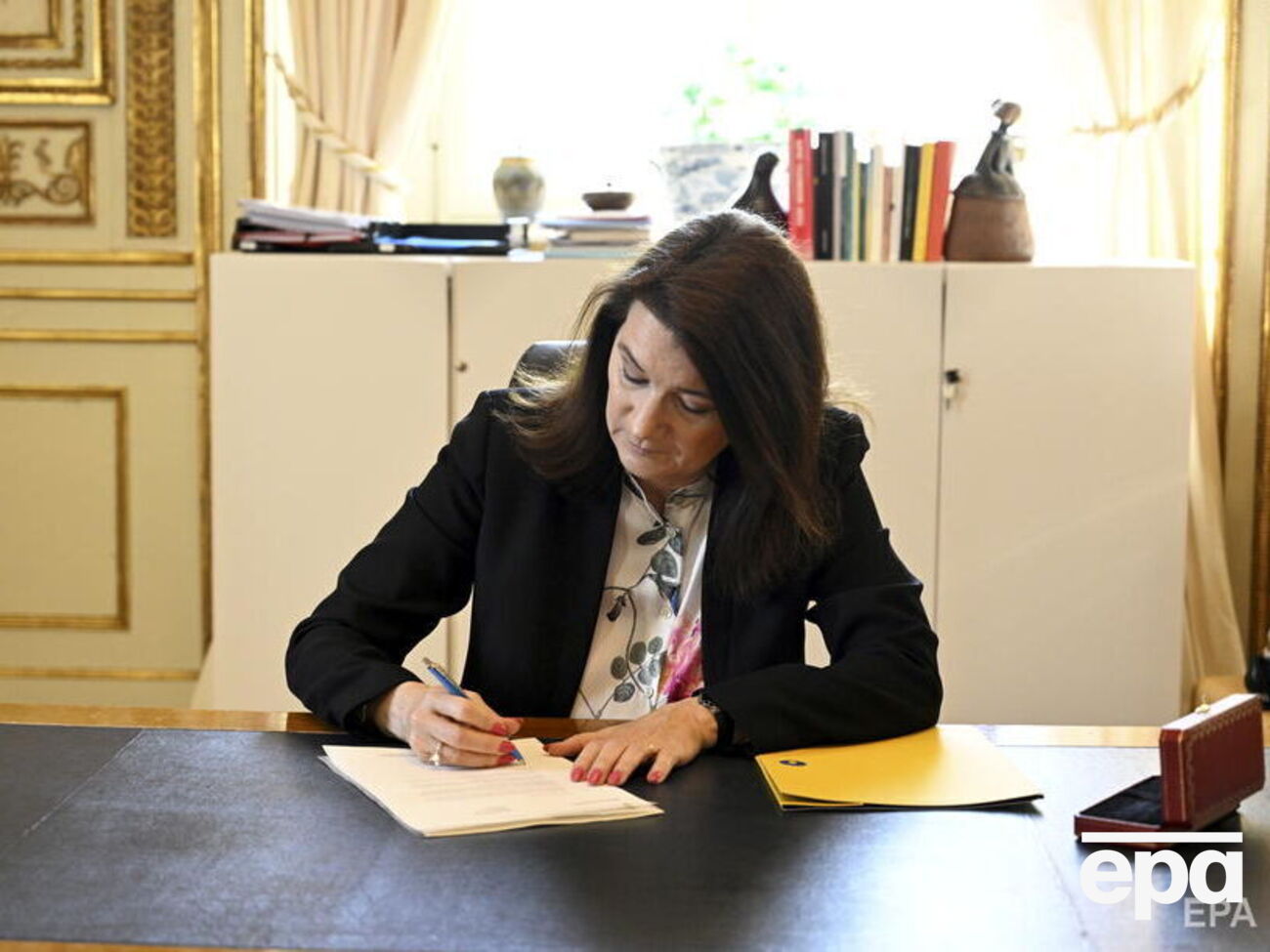 Пакет підтримки України також передбачає фінансову допомогу ЗСУ, написала глава МЗС Швеції