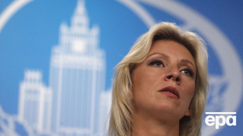 Під санкції потрапила представниця МЗС РФ Захарова
