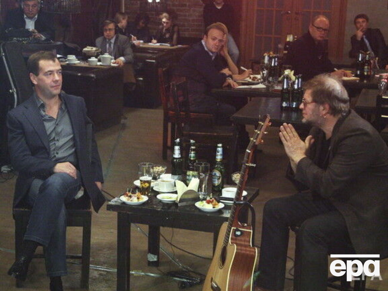 Гребенщиков о Медведеве:&nbsp;С тем, что можно увидеть сейчас, этот человек не имел ничего общего