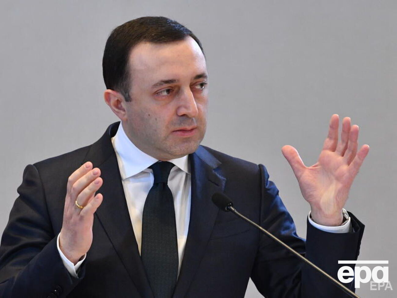 Гарибашвили пожелал народам Украины и Молдовы "мира и объединения страны"