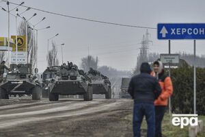 Российские оккупанты захватили почти всю территорию Херсонской области в конце февраля