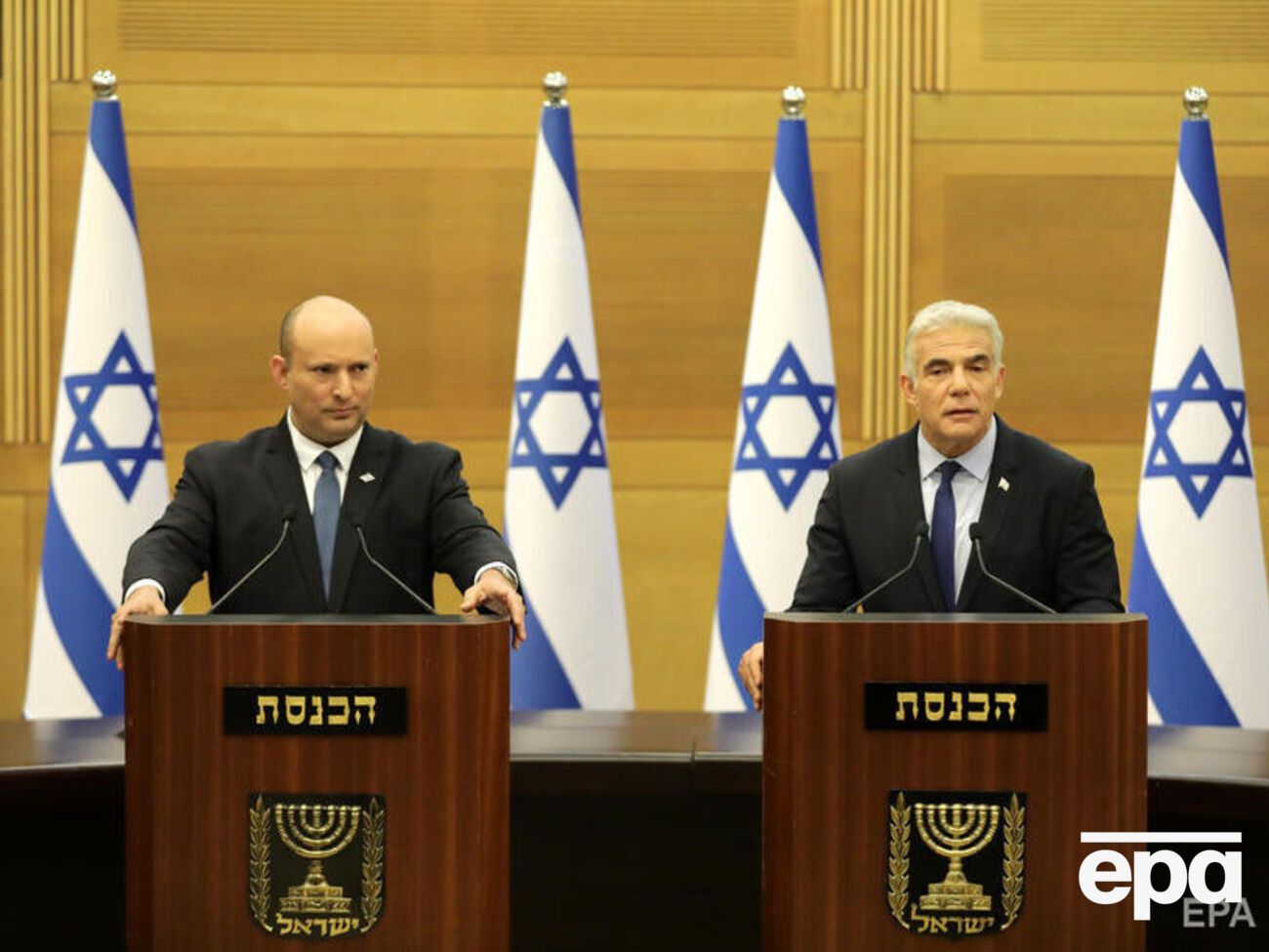 О планах распустить парламент Беннет и Лапид объявили 20 июня