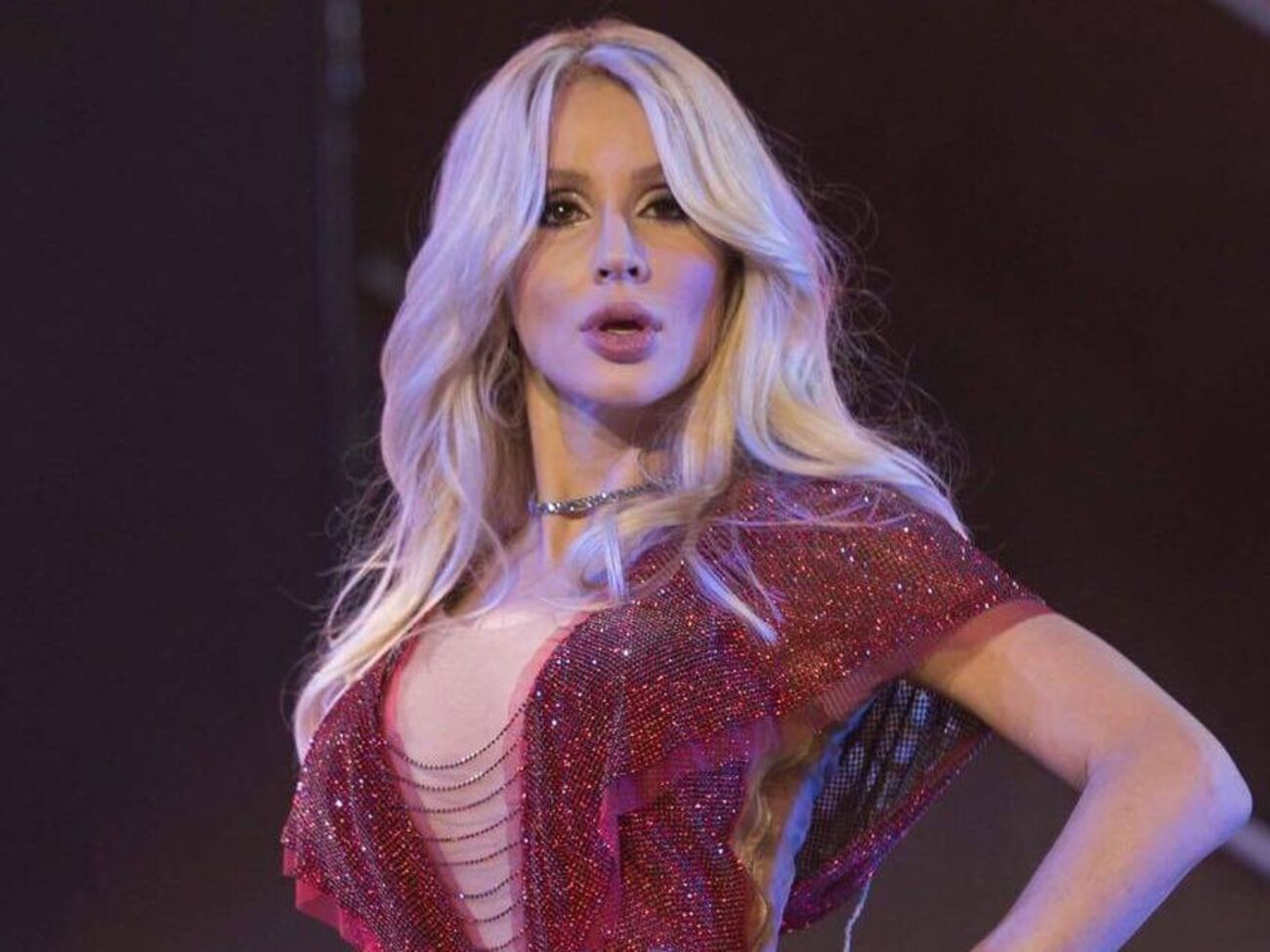 Loboda в 2014 году выступала на Дне Москвы в РФ