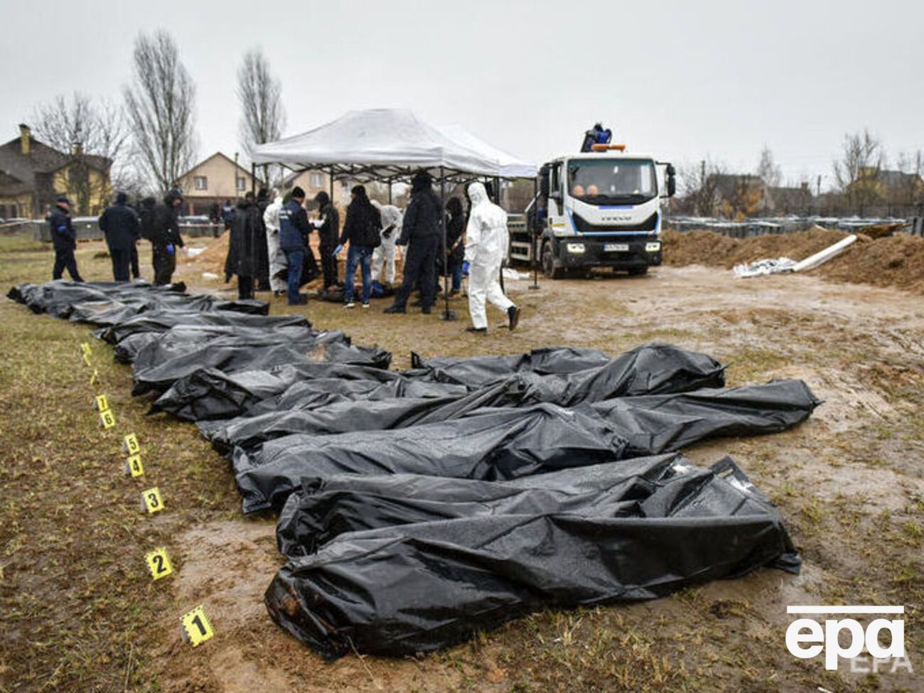 За даними поліції, більшість загиблих жителів Київської області вбили зі стрілецької зброї