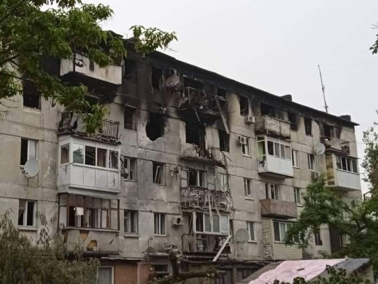 Стрюк підкреслив, що руйнувань у Сєвєродонецьку стає дедалі більше