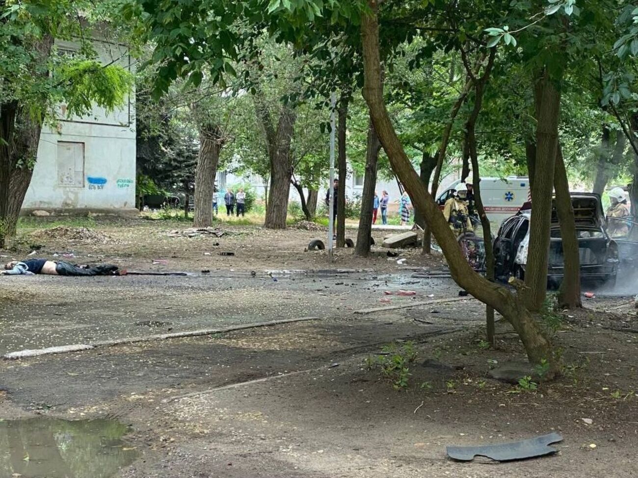 Автомобіль Дмитра Савлученка невідомі підірвали 24 червня в Херсоні