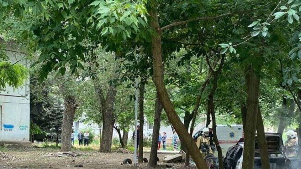 Автомобиль коллаборанта подорвали