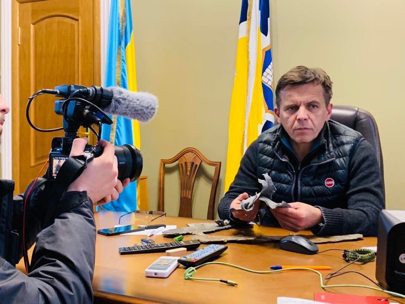 Сухомлин сообщил, что по Житомиру ударов не было