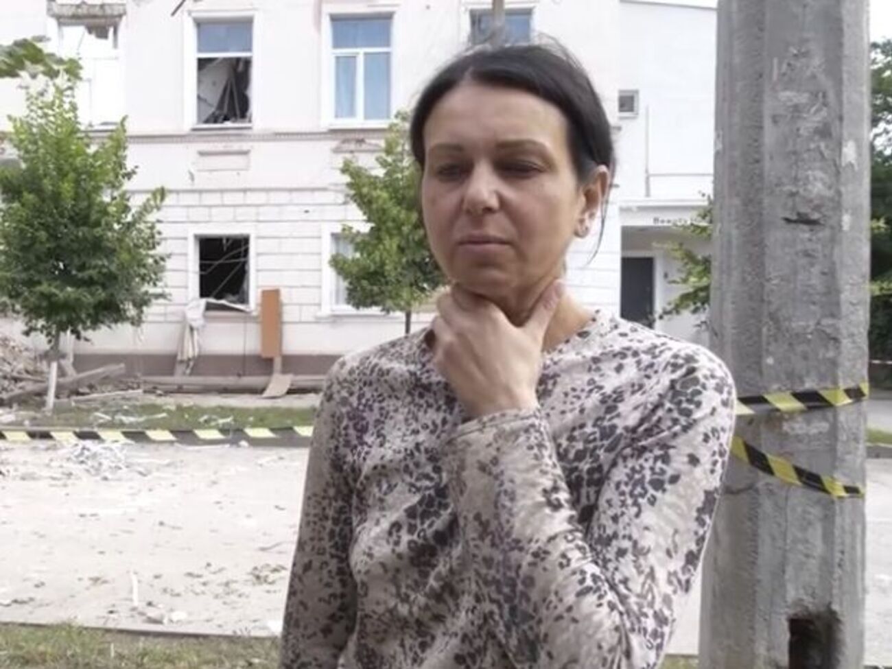 На жінку та її чоловіка обвалилися другий поверх і дах будинку